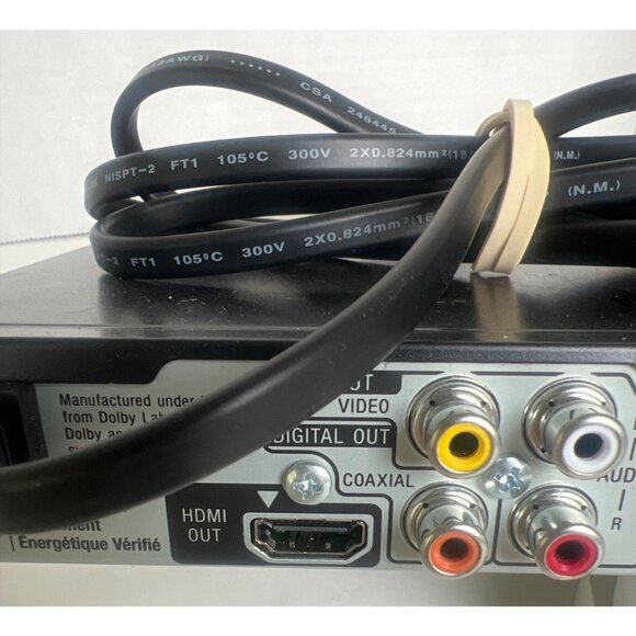 Sony DVP-SR510H CD/DVD Player HDMI Compact Disc Energy Star Dolby Digital Remote - Picture 5 of 5